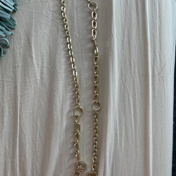 Maje mini light blue fringed bag - Picture 3 of 5